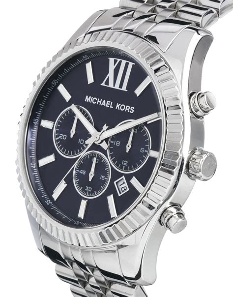 men michael kors silver watch|Michael Kors Watch silver price.